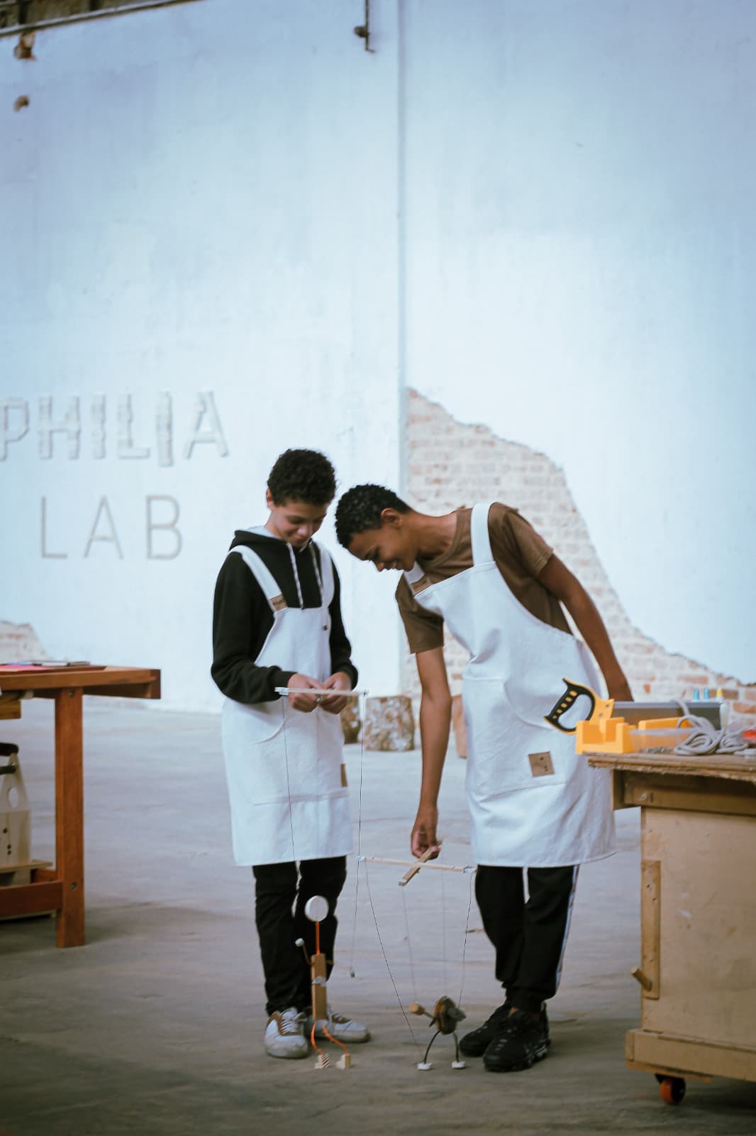 Processo de aprendizagem do PHILIA LAB